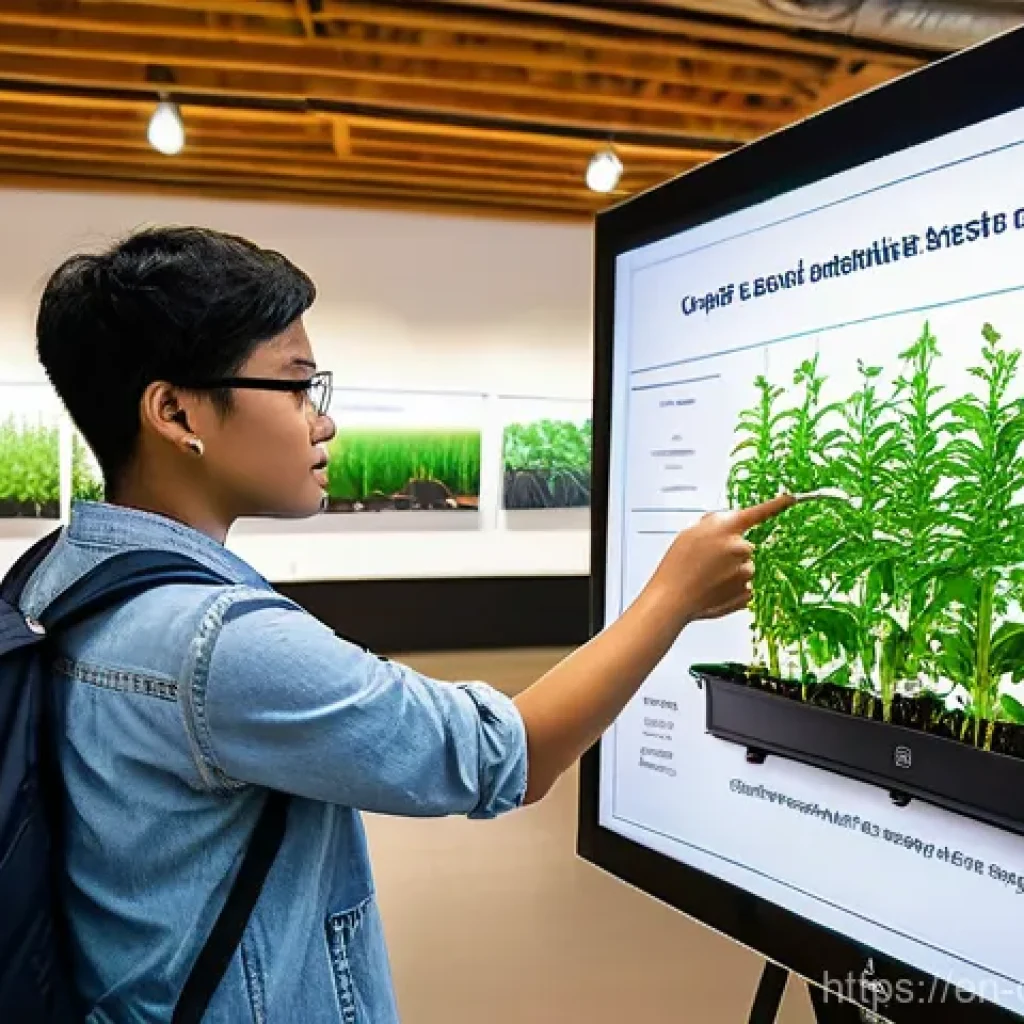 도시농업관리사 시험 준비 스터디 그룹 - **Prompt:** A diverse group of young adults, dressed in casual yet practical clothing suitable for l...