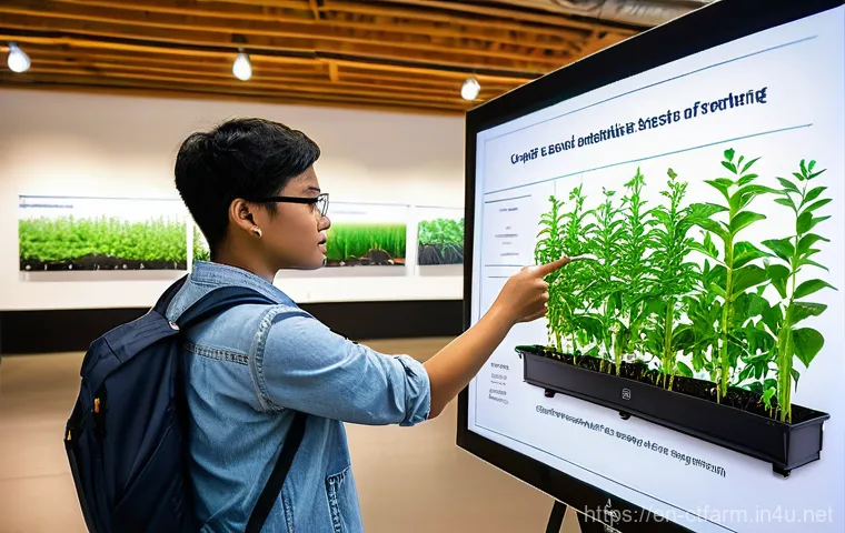 도시농업관리사 시험 준비 스터디 그룹 - **Prompt:** A diverse group of young adults, dressed in casual yet practical clothing suitable for l...